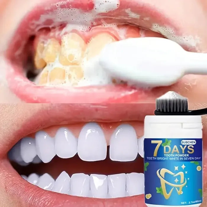 Tooth Cleaning Powder, Fresh Mint Flavor