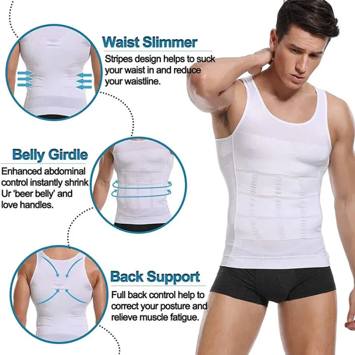 Men's Slimming Body Shapewear Tank Top