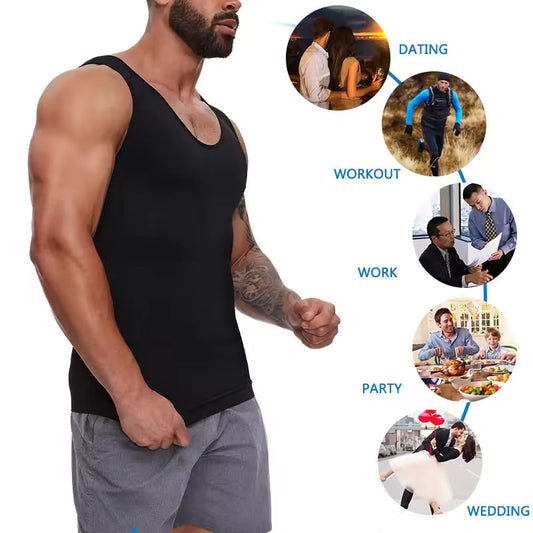 Men's Slimming Body Shapewear Tank Top