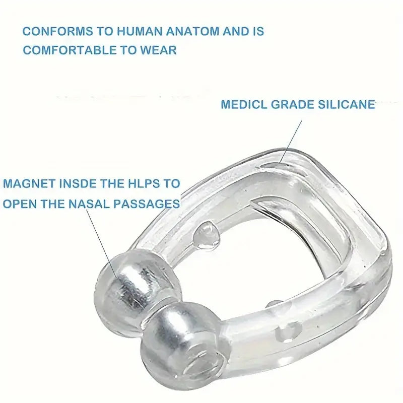 Magnetic Anti-Snoring Device