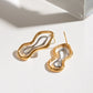 Exaggerated Line Earrings
